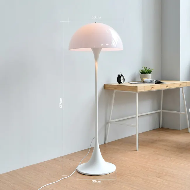 Joha Floor Lamp - White - 6