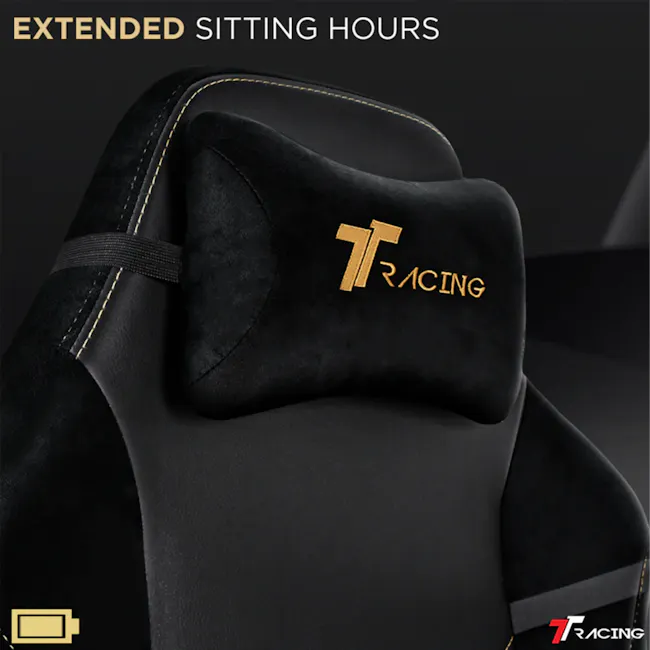 TTRacing Maxx Gaming Chair with 5D Armrest - Royal Black - 7
