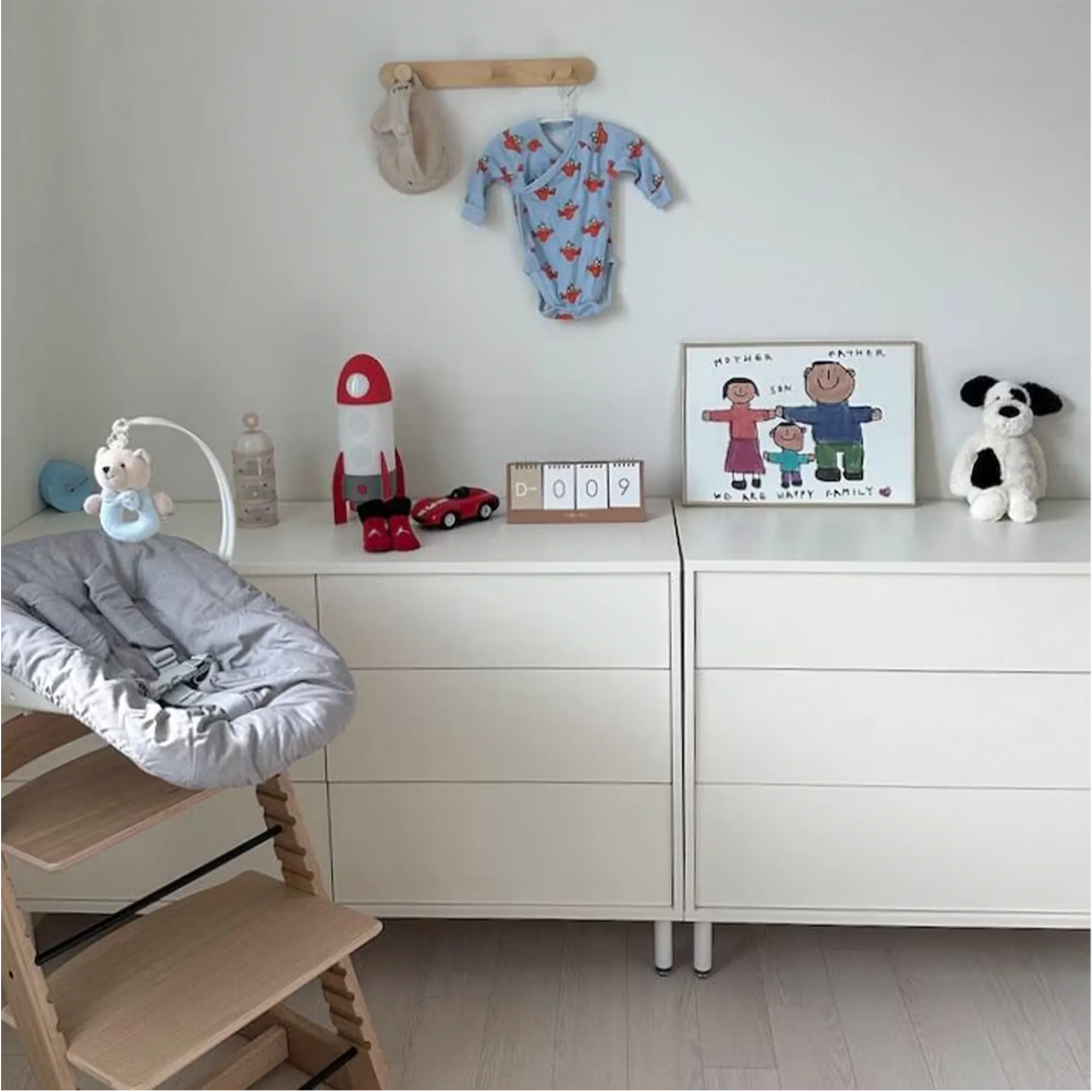 Mono 6 Drawer Chest 1.2m - White - 15
