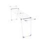 Leifheit Classic Extendable Solid Laundry Rack - 0