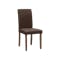 Dahlia Dining Chair - Cocoa, Mocha (Faux Leather) - 5
