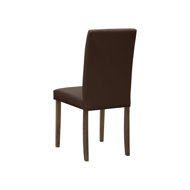 Dahlia Dining Chair - Cocoa, Mocha (Faux Leather) - 4