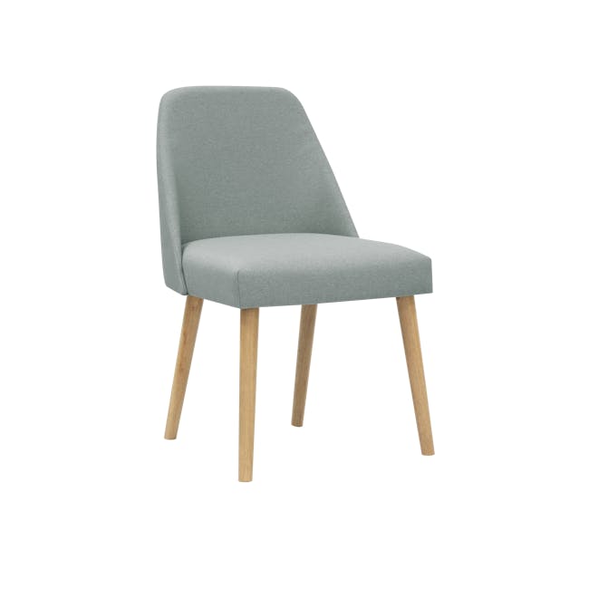 Miranda Chair - Natural, Sea Green - 0