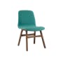 Bianca Dining Chair - Walnut, Emerald - 0