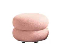 Macapop Stool Fabric - Pink