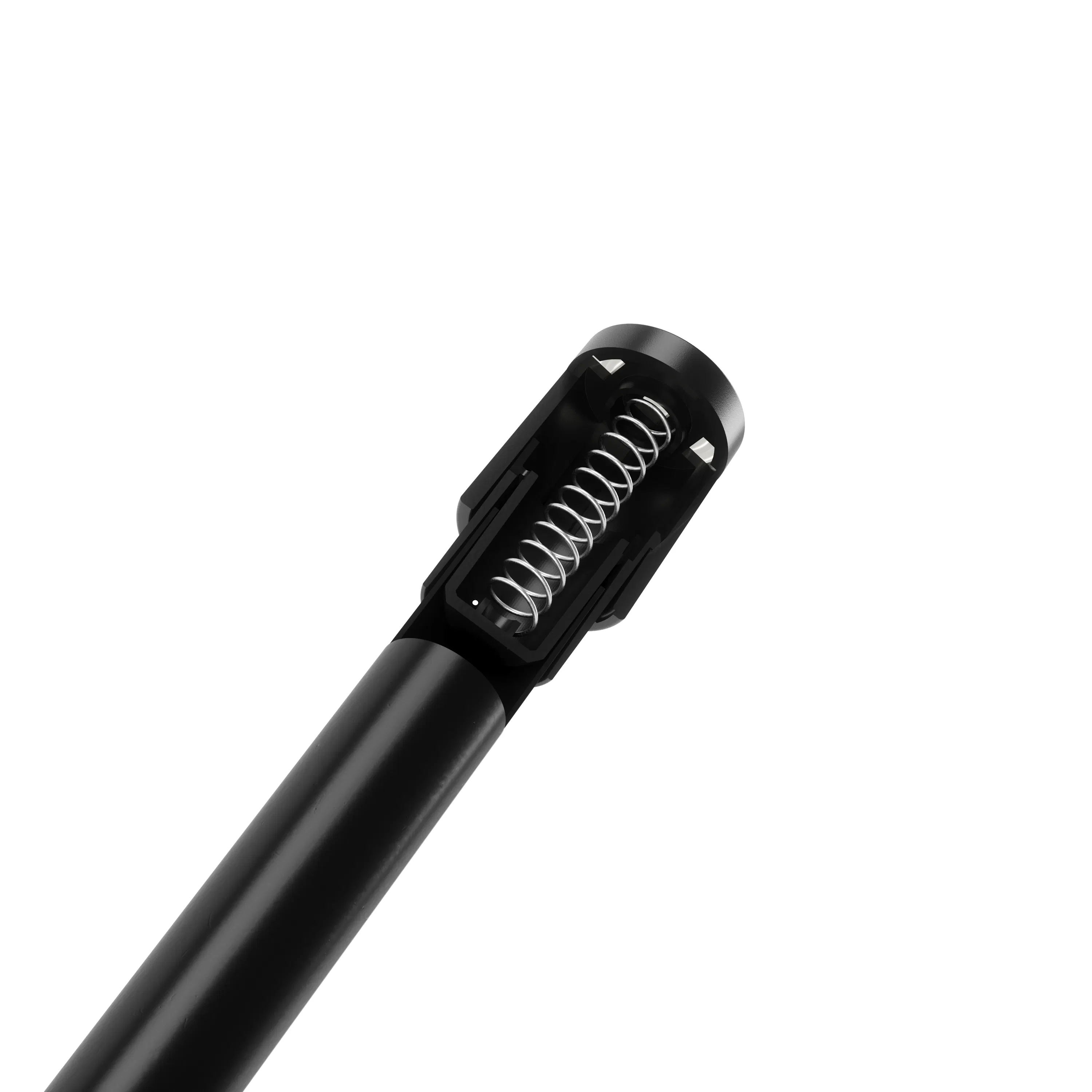 Material and/or texture close-up of Anywhere Curtain Rod - Black