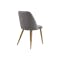Tilda Dining Table 1.6m with 4 Elsie Dining Chairs in Black and Satin Grey - 13