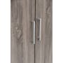 Everett 2 Door Tall Shoe Cabinet - Dark Sonoma - 8