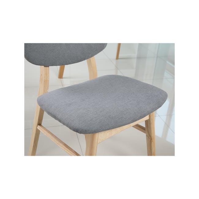 Conrad Dining Chair - Grey - 7