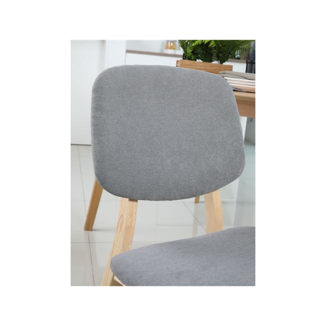 Conrad Dining Chair - Grey - 6