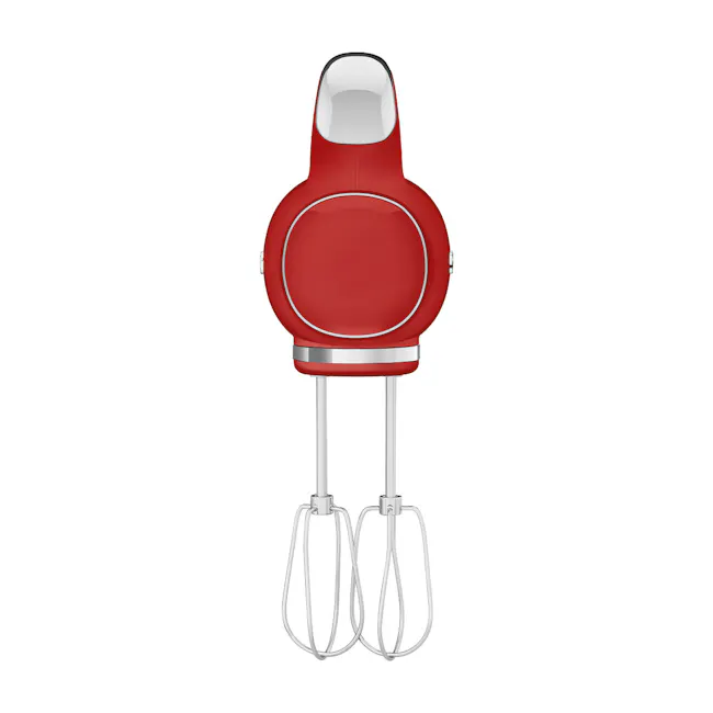 SMEG Hand Mixer - Red - 10 - Red electric whisk, modern kitchen utensil, kitchen gadget, kitchen appliance, cooking tool