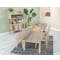 Atticus Dining Table 1.8m with Atticus Bench 1.5m and 2 Atticus Dining Chairs - 7