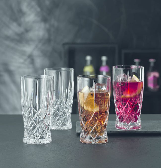 Nachtmann Noblesse Lead Free Crystal Softdrink Glass 4pcs Set - 1