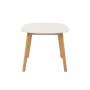 Werner Oval Extendable Dining Table 1.5m-2m - Natural, White - 7