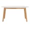 Werner Extendable Oval Dining Table 1.5m-2m - Natural, White
