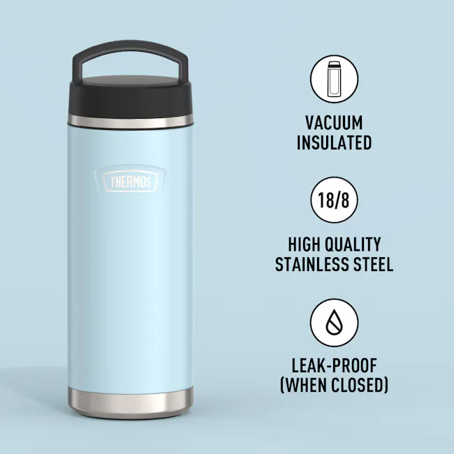 Thermos® ICON™ Bottle with Screw Top - Glacier (3 Sizes) - 4