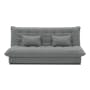 Tessa 3 Seater Storage Sofa Bed - Pewter Grey (Eco Clean Fabric) - 13