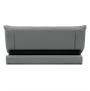 Tessa 3 Seater Storage Sofa Bed - Pewter Grey (Eco Clean Fabric) - 8