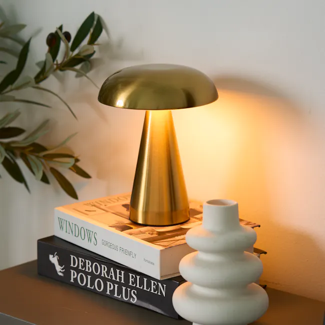 Roma LED Table Lamp - Gold - 8