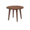 Hudson Round Dining Table 1m - Cocoa (Reclaimed Teak)