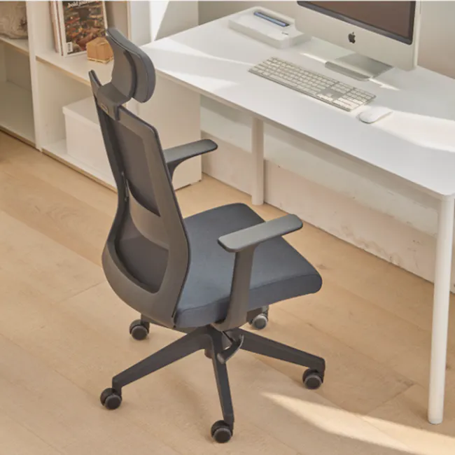Carsen High Back Mesh Office Chair - Black - 3 - Modern ergonomic office chair, ergonomic office chair design, stylish