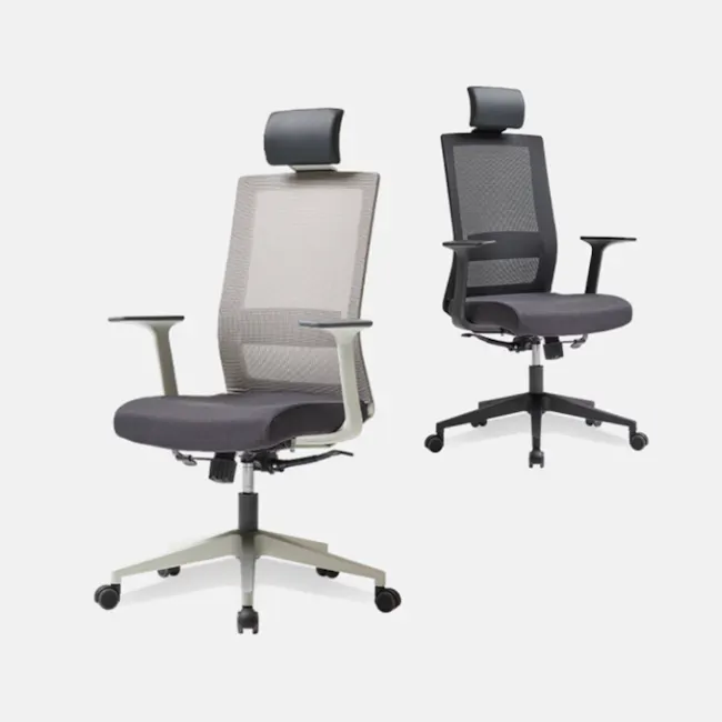 Carsen High Back Mesh Office Chair - Black - 4 - Modern ergonomic office chair, ergonomic office chair design, ergonomic