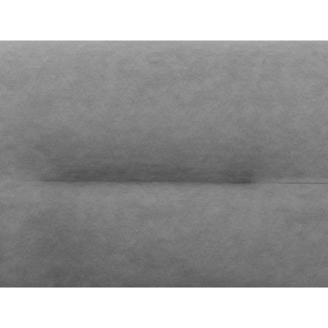 Damien 3 Seater Sofa with Damien 2 Seater Sofa - Grey (Scratch Resistant Fabric) - 8 - Gray-scale image with subtle texture