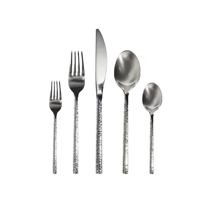 Table Matters TSUCHI 5pc Cutlery Set - Silver - 0