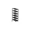 TOYOGO 6 Tier Single Shoe Rack with 2 Wheels