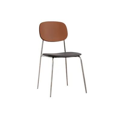 Kabo Dining Chair - Black (Faux Leather)