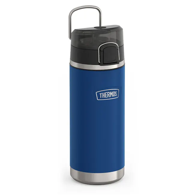 Thermos® ICON™ Stainless Steel Kids Lid Bottle with Spout 530ml (IS2502) - Navy - 3