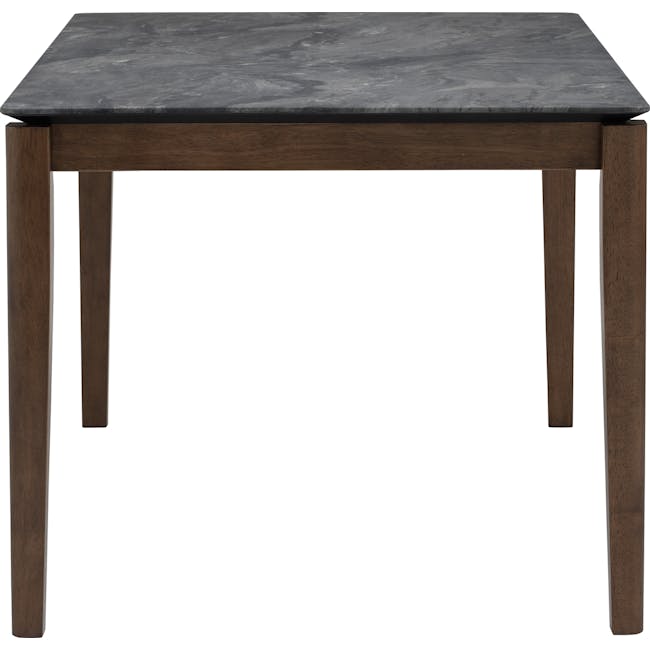 Finna Dining Table 1.6m - Cocoa, Grey Marble (Smart Top™) - 3