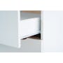 Miah Sideboard 1.6m - Natural, White - 10