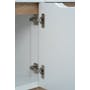 Miah Sideboard 1.6m - Natural, White - 12