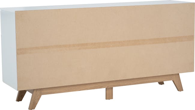 Miah Sideboard 1.6m - Natural, White - 14