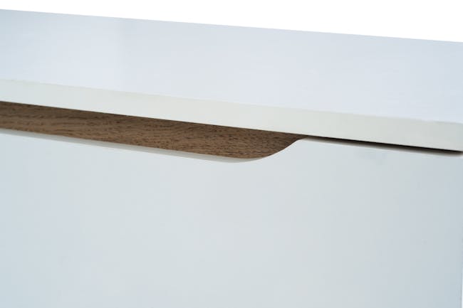 Miah Sideboard 1.6m - Natural, White - 7