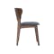 Fabiola Dining Chair - Walnut, Dim Grey - 2
