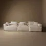 Blanca 3 Seater Chaise Sofa (Down Feathers) - 7