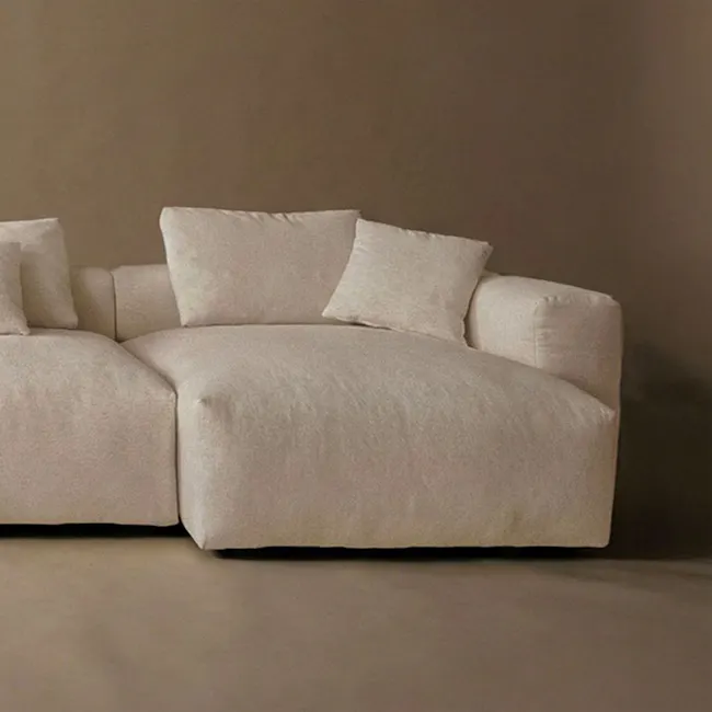 Blanca 3 Seater L-Shaped Sofa (Down Feathers) - 25
