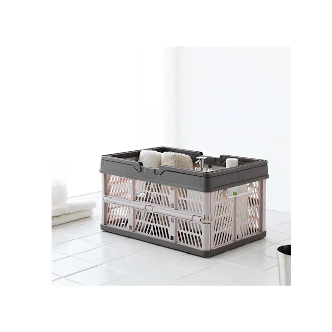 Kono Foldable Storage Basket 18L - Duo Beige - 2