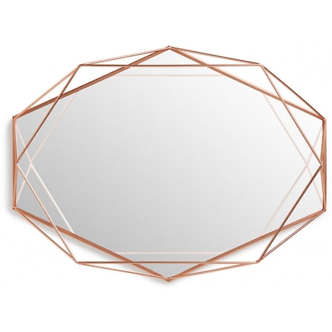 Prisma Mirror/Tray 57 x 43 cm - Copper - 4