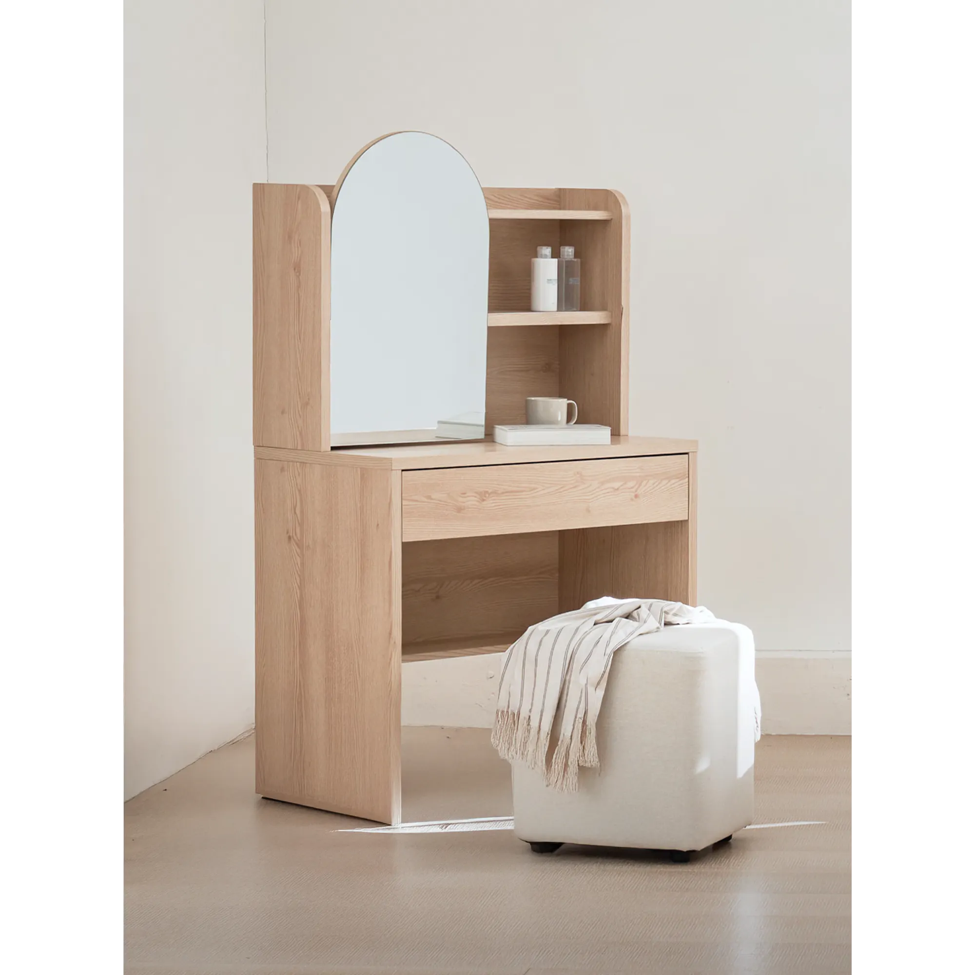 Bonnie Dressing Table 0.8m - White - 24