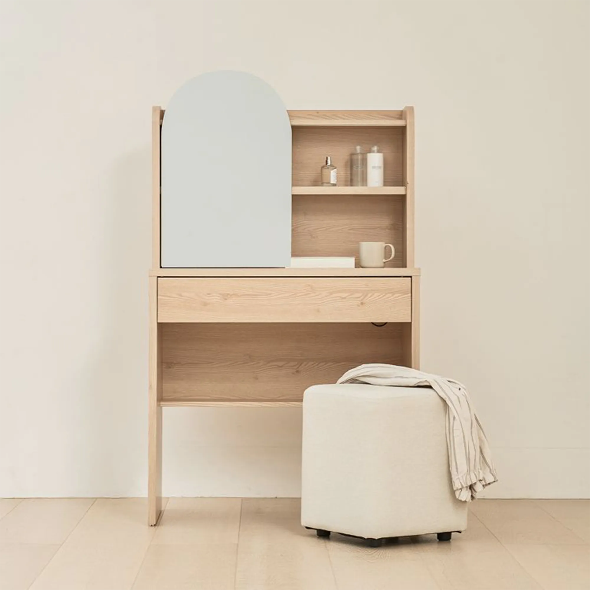 Bonnie Dressing Table 0.8m - White - 20