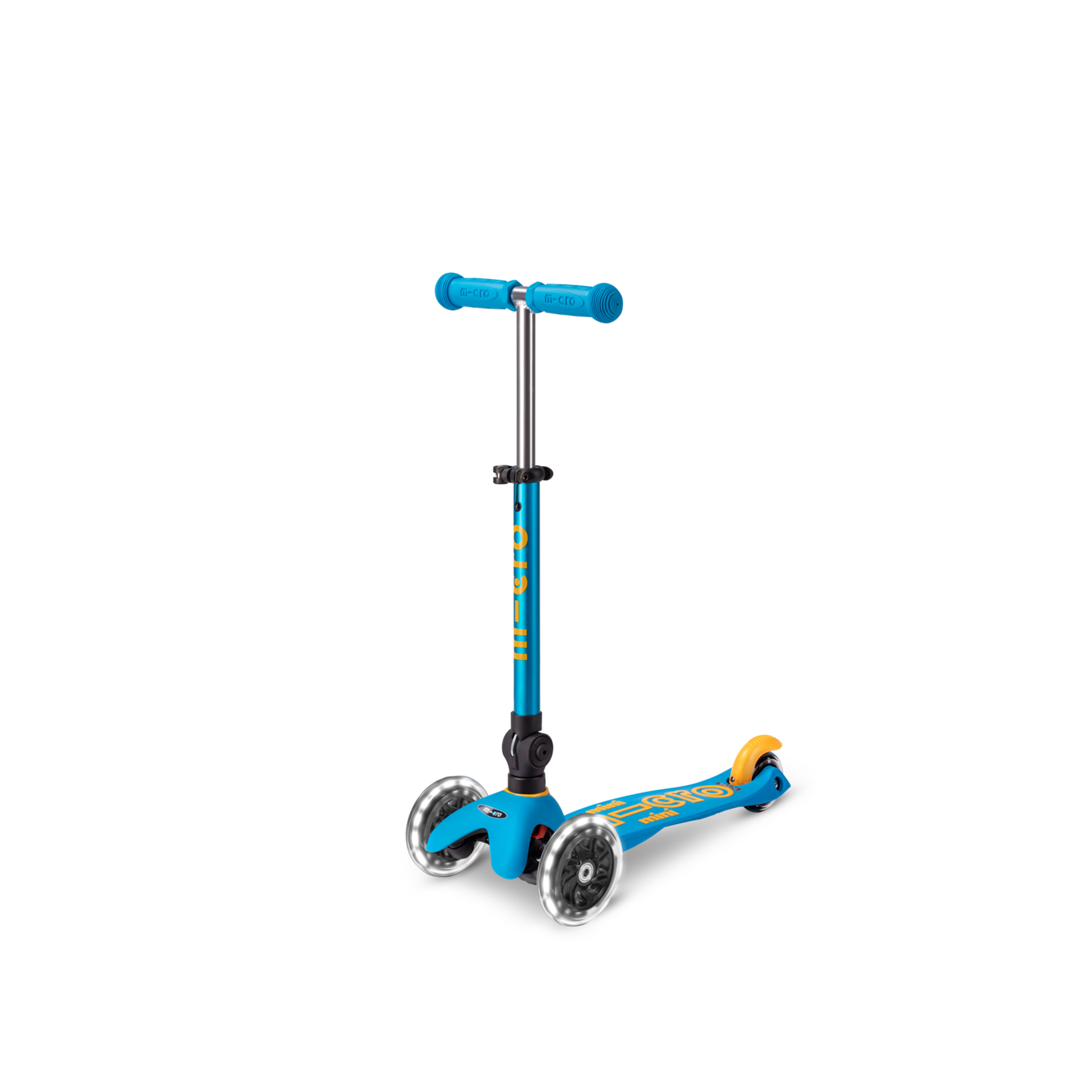 Micro Mini Deluxe Foldable LED Scooter - Ocean Blue (Age 1-5)