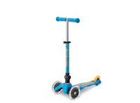 Micro Mini Deluxe Foldable LED Scooter - Ocean Blue (Age 1-5)