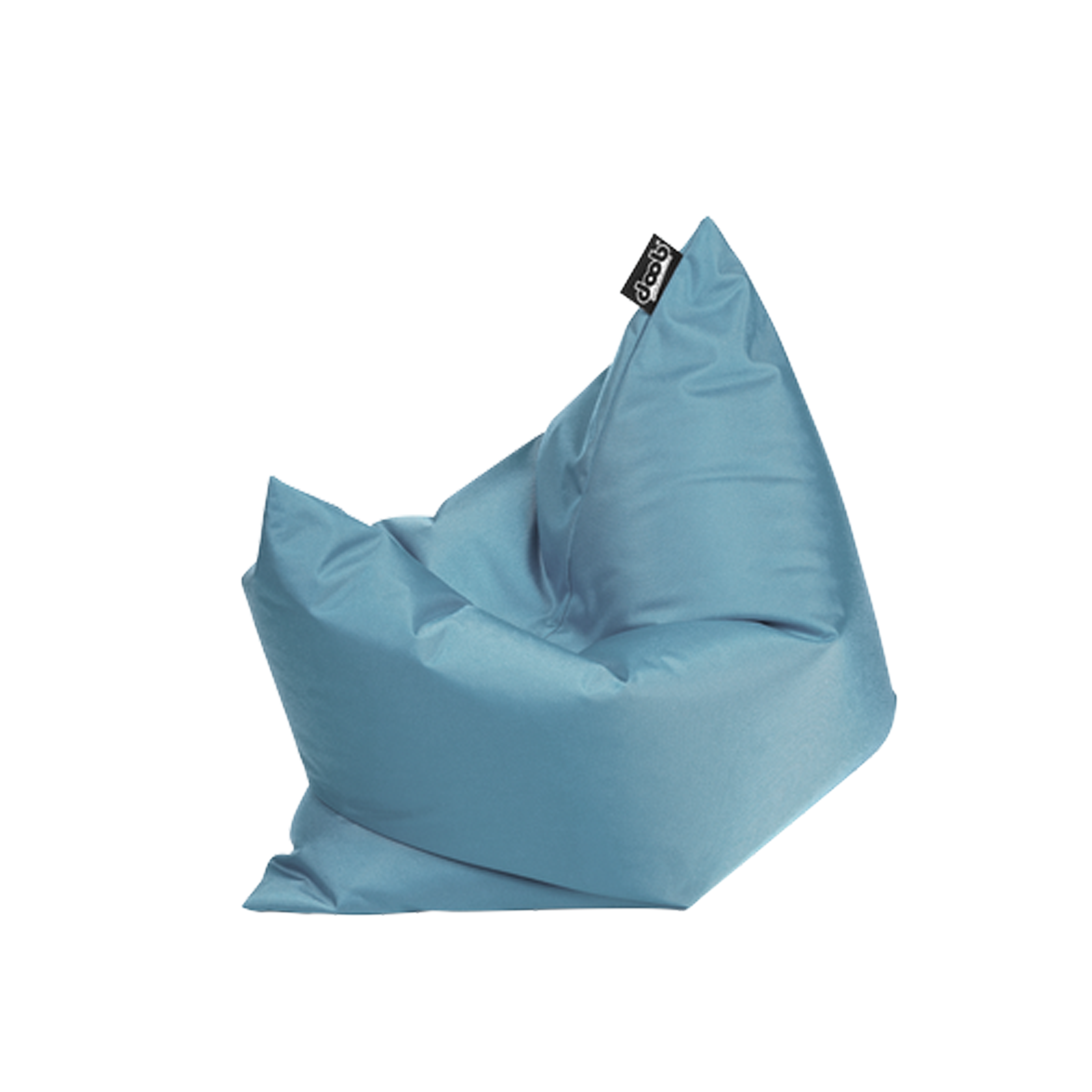 Doob Plopsta' Rectangle Mini Bean Bag  - Pewter Blue (Water Repellent)