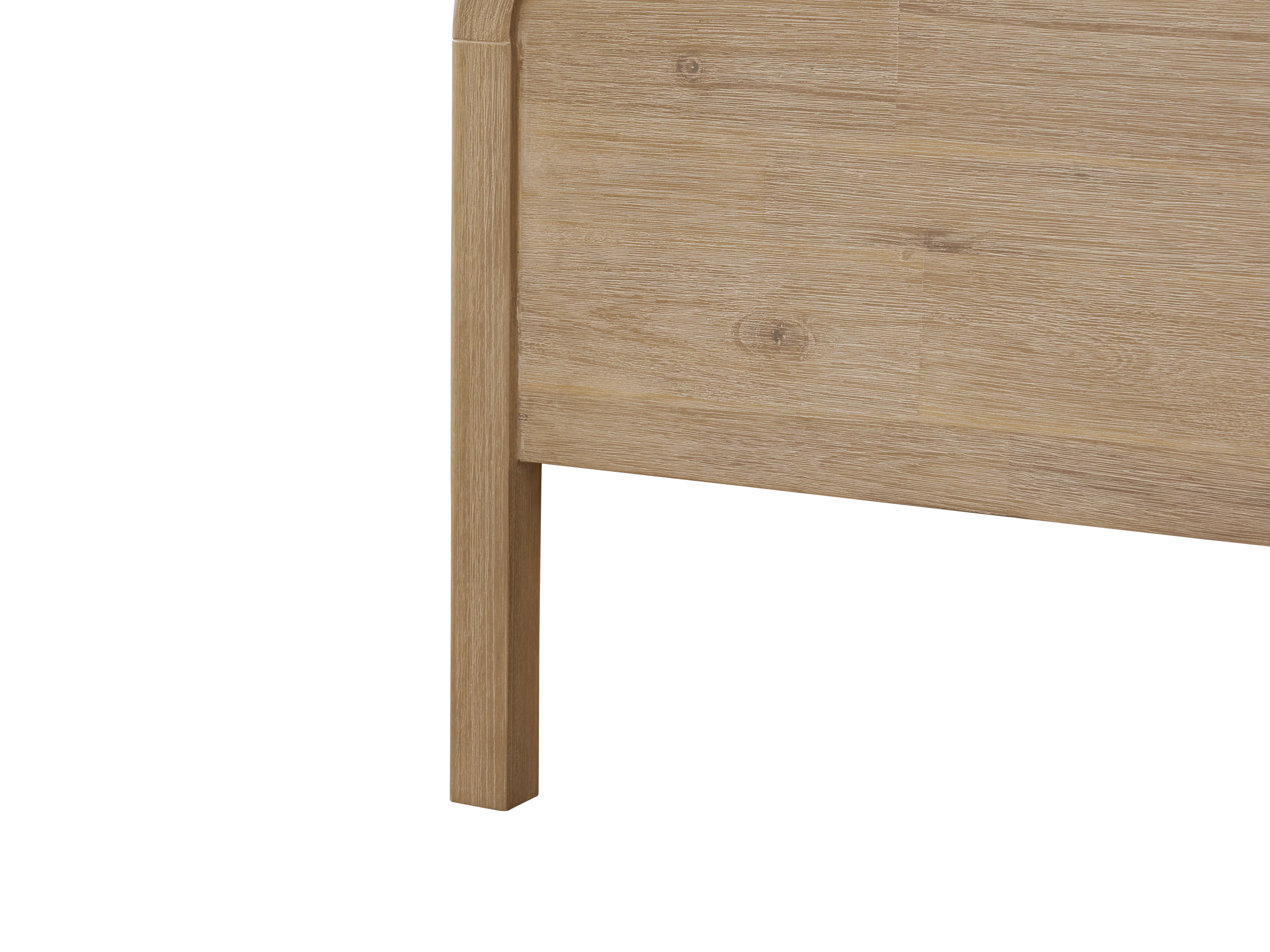 Catania Queen Bed - 14 - Wooden leg, wooden surface, natural wood grain, wood texture, wood paneling, wood panel, wooden