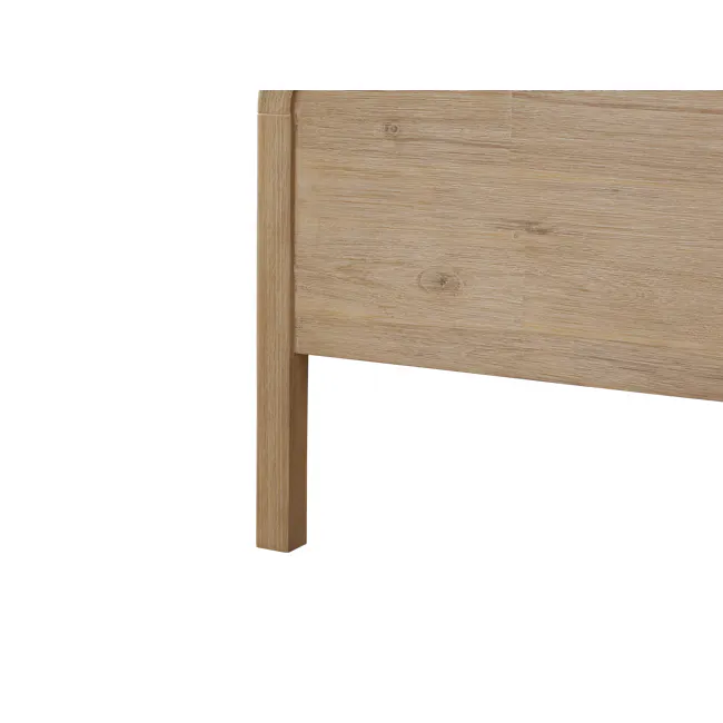 Catania Queen Bed with 2 Catania Bedside Table - 8 - Wooden leg, wooden surface, natural wood grain, wood texture, wood