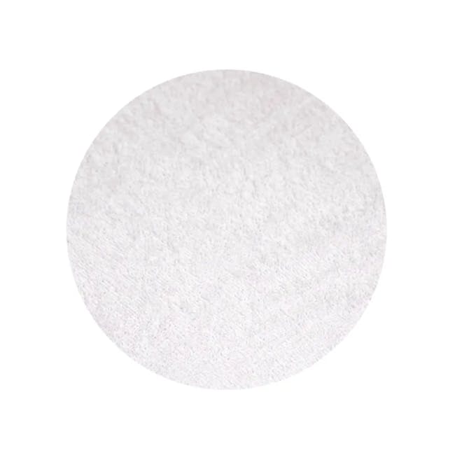 Childhome House Bed Frame Mattress Protector 140x70 cm - 2 - White textured surface, circular shape, fine grain, soft