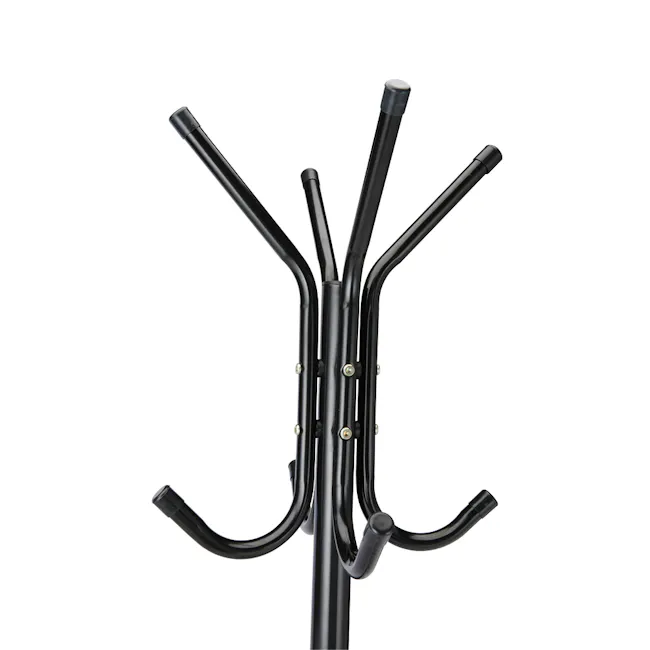 Hollie Multipurpose Rack - Black - 4 - Black bicycle handlebar stand, sleek design, ergonomic grip, adjustable height